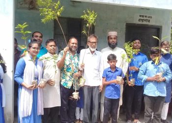 আলোকিত কালিহাতী’র উদ্যােগে ৫ হাজার গাছের চারা বিতরণ কর্মসূচি