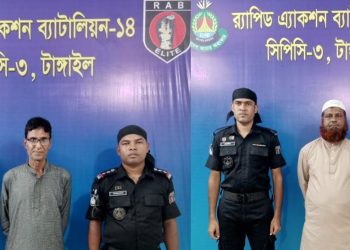 টাঙ্গাইলে ছাত্র নিহতের ঘটনায় ২জনকে গ্রেফতার করেছে র‌্যাব-১৪