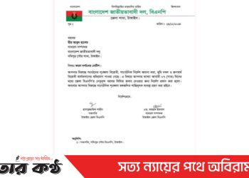 বিএনপি’র নেতার বিরুদ্ধে জমি দখল করে মাকের্ট নির্মাণের অভিযোগ