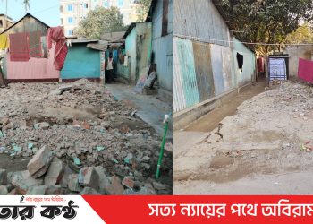 টাঙ্গাইলে আদালতের নিষেধাজ্ঞা অমান্য করে বহুতল নির্মাণের পায়তারা