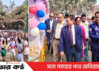 টাঙ্গাইল শহীদ স্মৃতি পৌর উদ্যানে লোকজ সাংস্কৃতিক ও পিঠা উৎসব শুরু