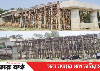 টাঙ্গাইলে এলজিইডি’র এই ব্রিজ নির্মাণের কাজ ৫ বছরেও শেষ হয়নি